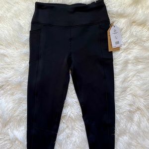 Womens Mogel fleece lined legging with pockets